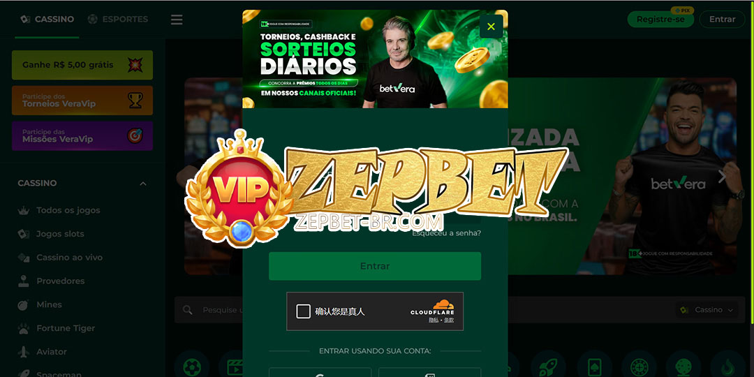 zepbet login